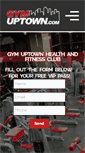 Mobile Screenshot of gymuptown.com